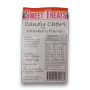 Nutrition panel and product label on Sweet Treats Candy Chews Red 1kg bag available from The Professors Online Lolly Shop.