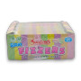 Swizzels Giant Fizzers rainbow-coloured sherbet-flavoured sweets in bulk 24 roll packaging, suitable for vegetarians