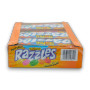 Tropical Razzles in vibrant flavours like Strawberry-Banana and Tropical Punch, available at The Professors Online Lolly Shop.