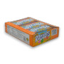 Tropical Razzles 24 x 40g display box, featuring candy-to-gum transformation with tropical flavours