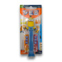 Pez Candy Dispenser featuring Tim from Despicable Me, complete with Pez branding and fruity candy refills.