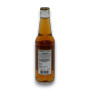 Flying Cauldron Butterscotch Beer 355ml glass bottle featuring nutritional details and ingredients, gluten-free and GMO-free.