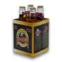 Flying Cauldron Butterscotch Beer display unit featuring premium all-natural soda bottles in magical packaging.