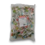 Sweet Treats Rainbow Round Pops 1kg bag with approximately 125 mixed flavour swirl lollipops from The Professors Online Lolly Shop.