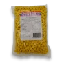 Sweet Treats Yellow Choc Buttons 1kg bag of bright yellow candy-coated chocolate buttons from The Professors