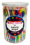Sweet Treats Small Swirly Pops - Rainbow - 4cm wide, by Brisbane Bulk Supplies,  and more Confectionery at The Professors Online Lolly Shop. (Image Number :13275)