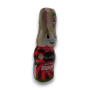 Darrell Lea Rocklea Road Easter Bunny 170g milk chocolate hollow figure side view, available at The Professors Online Lolly Shop.