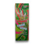 Vibrant green and pink JoJo Watermelon Stripple Taffy Rope in a 24 x 20g display box, available at The Professors Online Lolly Shop