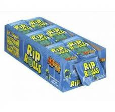 Sour Rip Rolls - Blue Raspberry - purchase at The Professors Online ...