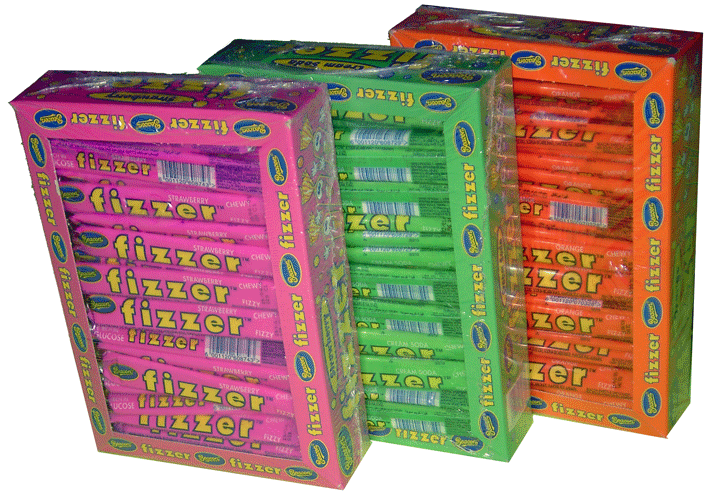 Beacon Fizzers - Orange - buy at The Professors Online Lolly Shop (1942)