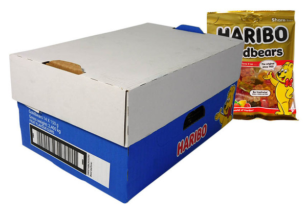 Haribo Happy Box Candy Tub From France 600 Grams 