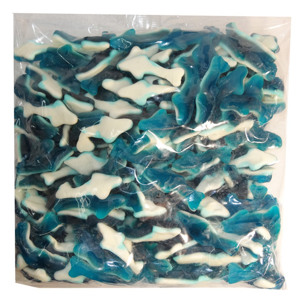 Gummy Blue Sharks, now available to purchase online at The Professors ...