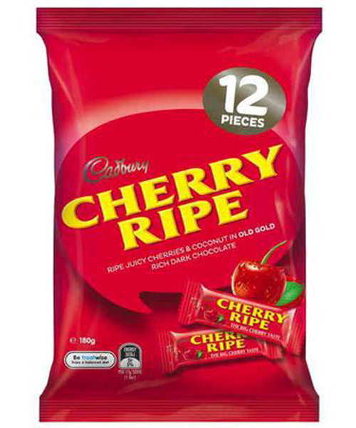 Cadbury - Cherry Ripe Multipack (Bag | 12 x 180g packs)