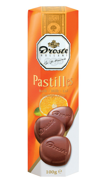 Droste Rolls Orange Crisp Milk Chocolate online at The Professors ...