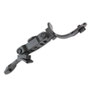 Flat side profile of the standalone PVS-14 dual mount dovetail highlighting the lightweight aluminum bridge design