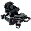 Angled front view of the complete PVS-14 Dovetail Kit highlighting the secure dovetail arm and helmet mount integration