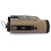 Side profile view of the Flat Dark Earth DesignateIR visible and infrared tactical laser showing the low profile housing
