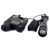 Standalone display of the Black USNV Advanced Mission Ready Kit components including the laser light and ModButton Lite switches