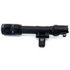 Side profile of the SureFire M640V Pro Scout Light showing the articulating low profile mount and black housing