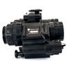 Side profile view of the turn key Force Multiplier Kit with bridged dual AN PVS-14 night vision devices deployed