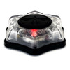 Angled front view of the compact HRT Tactical Marker Light showing the durable housing and top activation button