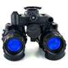 Front view of the Alpha dual tube night vision goggle