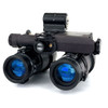 Angled front view of the refurbished F5050 Dual Tube Night Vision Goggle featuring Gen III image intensifiers