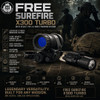 AN/PVS-14A GEN III Comm Spec White Phosphor "Hand-Select" Monocular w/ Free Surefire X300 Turbo Pistol Light