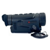 Right side profile of the handheld LUMI H35R 640x512 thermal monocular showing the compact housing and operator controls