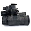 Side profile view of the compact L3Harris BNVD AN/PVS-31A articulated night vision housing
