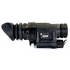 Flat side profile view of the AN/PVS-14A Gen III Full Spec night vision monocular showcasing the lightweight mil-spec housing