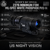 AN/PVS-14A GEN III Full-Spec OMNI VIII "2376 Min FOM" White Phosphor "Hand-Select" Night Vision Monocular