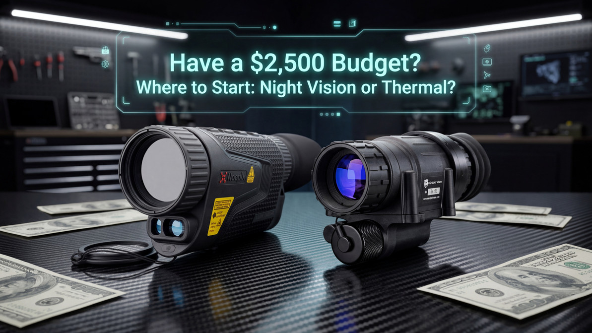 Have a $2,500 Budget? Where to Start: Night Vision or Thermal?