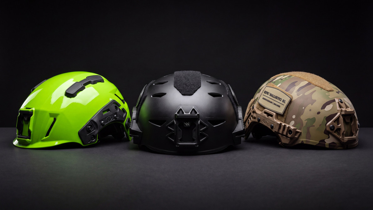 Bump vs. Ballistic Helmets: Ops-Core and Team Wendy Guide