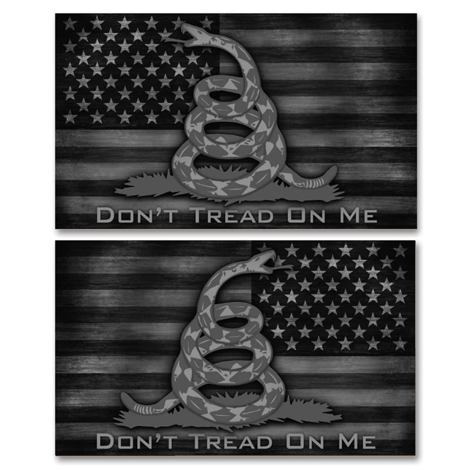 Patriot Stealth Black Flag Don't Tread On Me