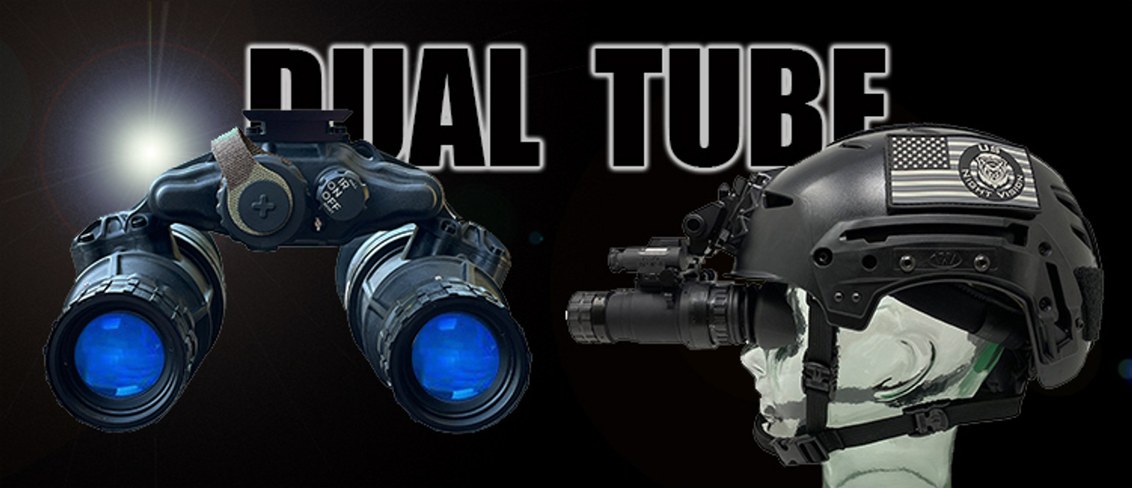 Night Vision Dual Tube Goggles
