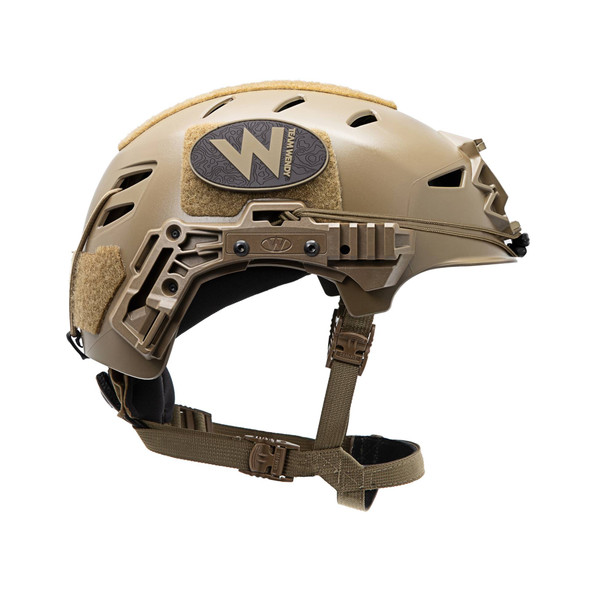 Right side view of a Team Wendy LTP in Tan