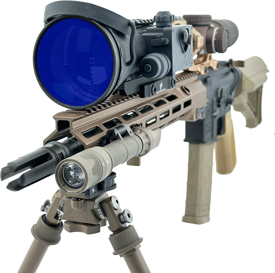 US Night Vision thermal imaging device in use