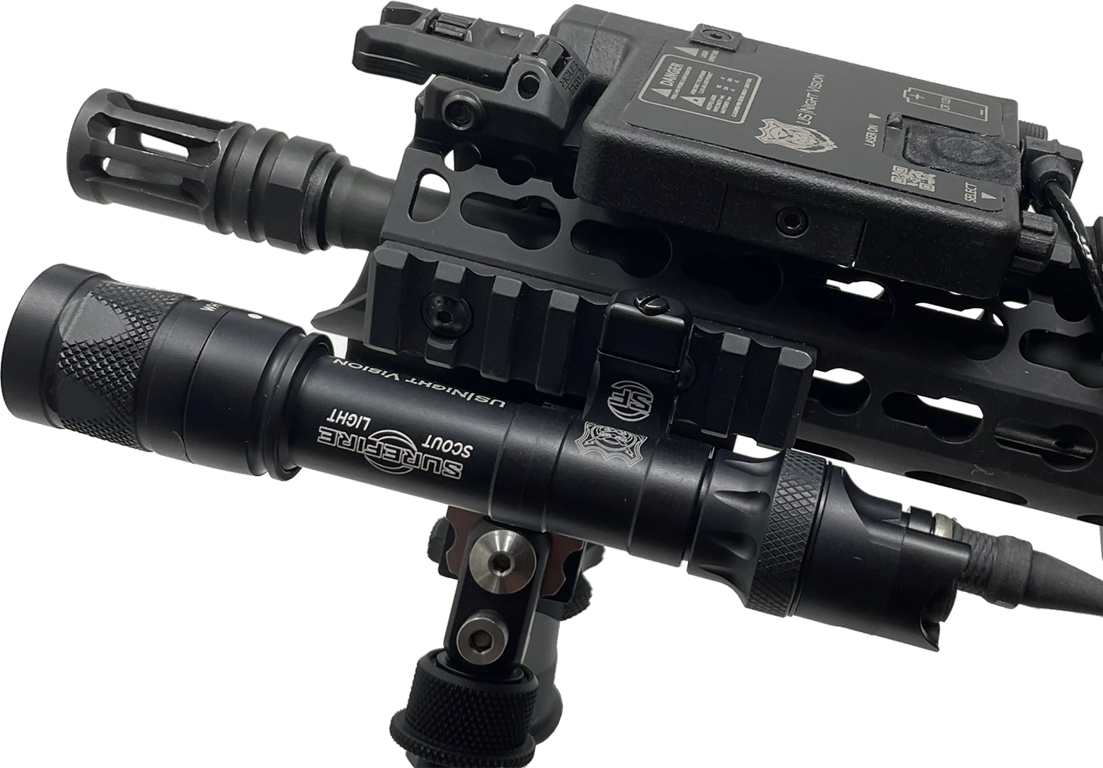 SureFire M640V PRO Scout Light White / Infrared Kit w/DS00 Dual