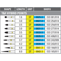 T&F Hybrid Diamond Points 935 Super Fine 1/Pack
