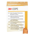 3M Gold Anodized Temporary Bicuspid Crowns, 940532, Lower Left First Bicuspid, Size 2 , 5 Crowns
