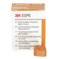 3M Gold Anodized Temporary Molar Crowns, 940435, Lower Left Second Molar, Size 5, 5 Crowns