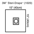 Steri-Drape 15x15" Sterile Surgical Drape Fenestrated