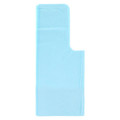 TIDI Chainless Bib Tissue / Poly 18 in x 25 in Blue Disposable 250/Case