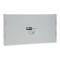 Hdrest Cover 12.5 in x 8.5 in Plastic Clr Disposable 500/Bx