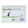 PCR Lightproof Tube & Plug Black Opaque 100/Pk