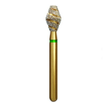 Alpen Turbo Cut Diamond Bur Friction Grip Super Coarse 811-033TC 5/Pk