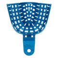 President Disposable Double Arch Impression Tray Perforated #3 12/Bag