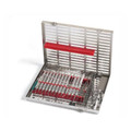 IMS Signature Series Cassette Replacement Rails 16 Instruments Red Set (IM4160RAIL)
