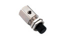 Push Button Momentary, 3-Way, Normally Closed, Gray